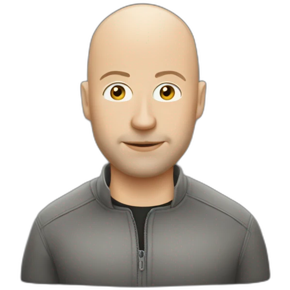 bald guy with a bugatti emoji
