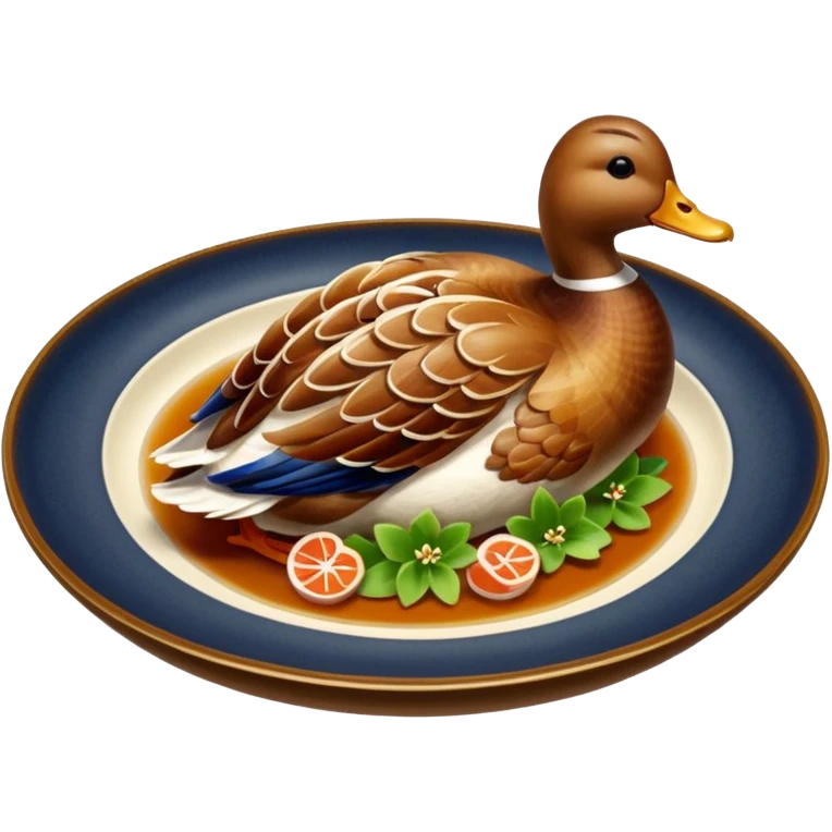 comida japonesa pato sin chef emoji
