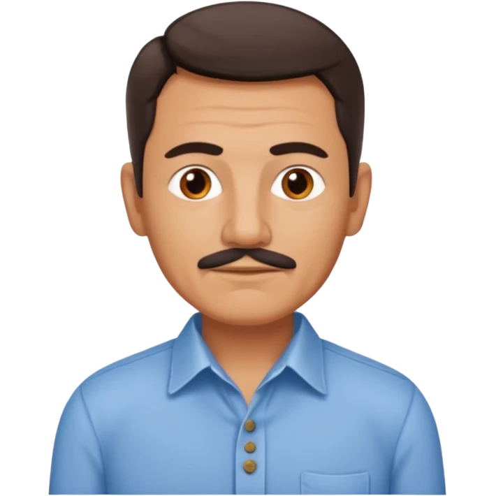 middle age good looking Mexican thin handyman emoji