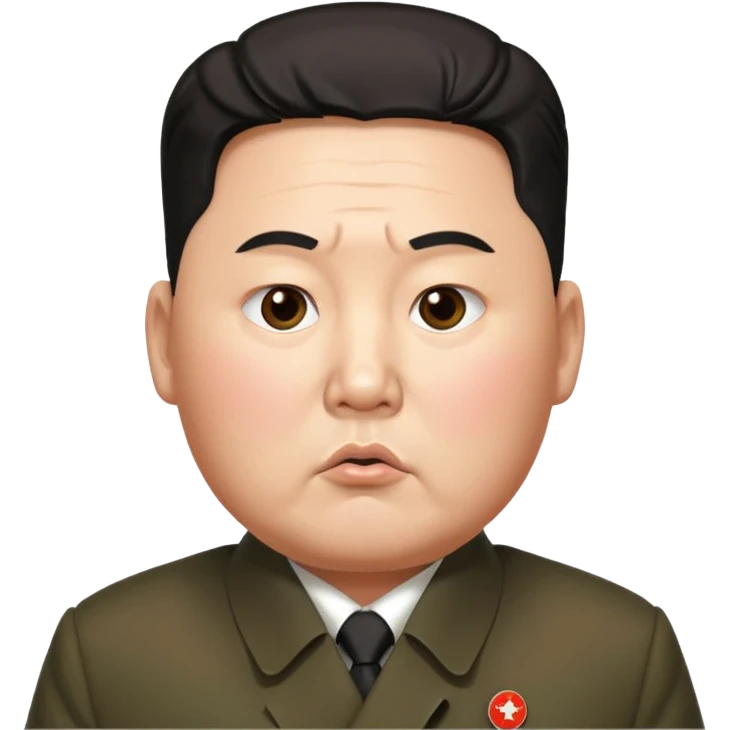 kim jong un  emoji