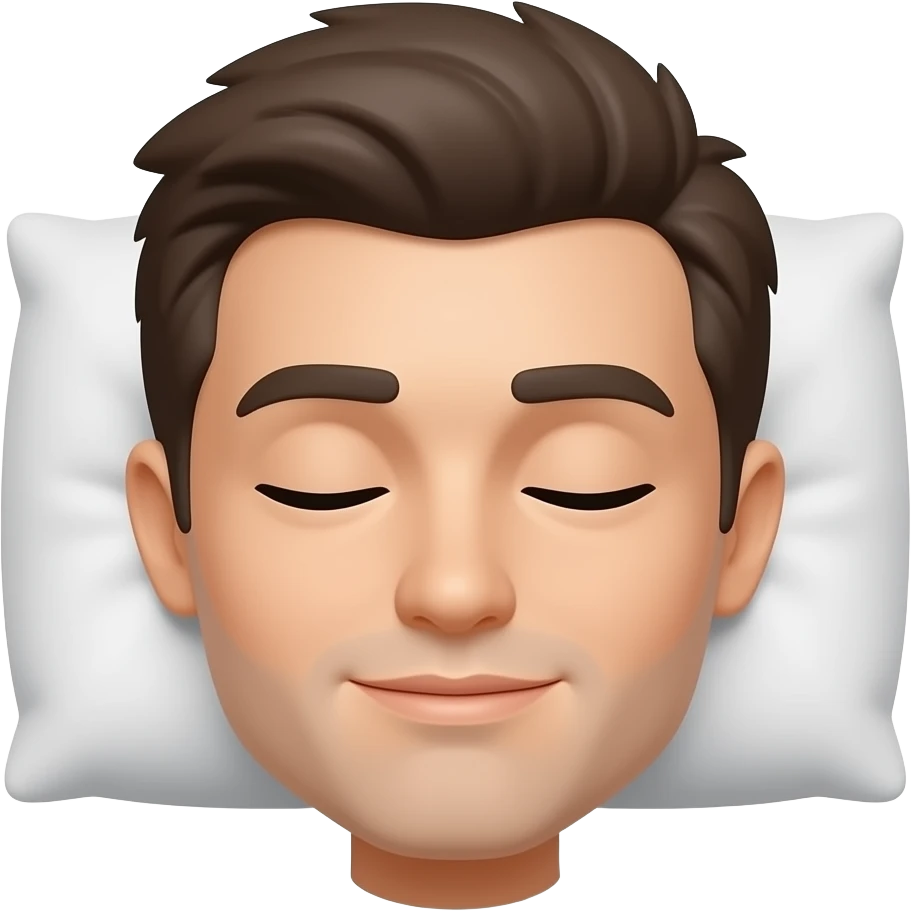 creer une emogi réael pas caricature qu'il est toujorus endormi emoji