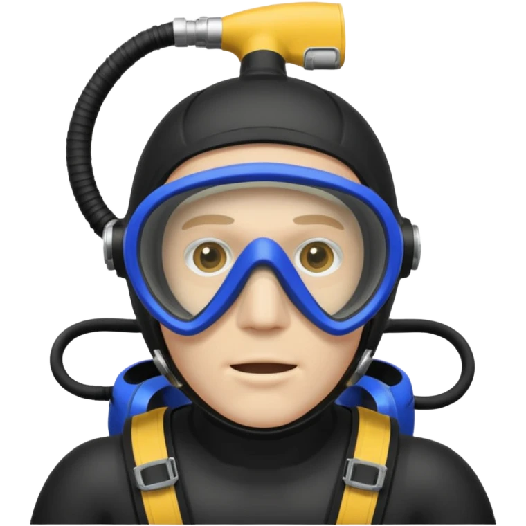 Underwater man emoji