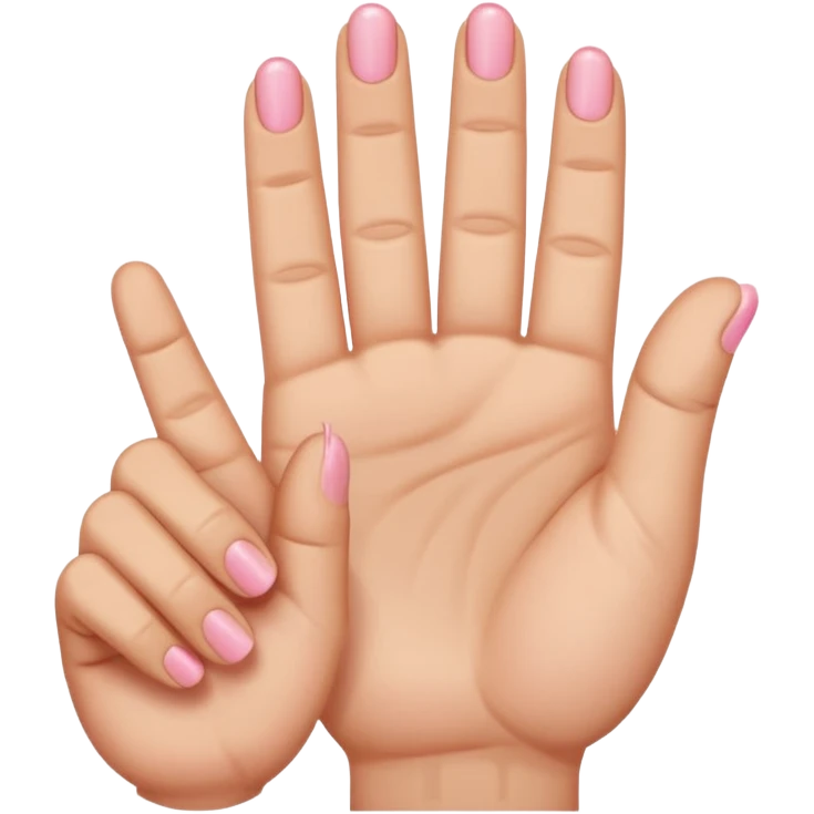 Like the middle finger flipping off emoji but with the pinky finger only (pinky finger flipping off) only the pinky finger sticking up emoji