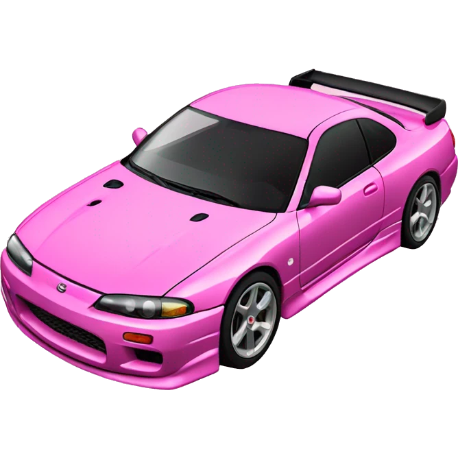 Pink nissan silvia s15 emoji