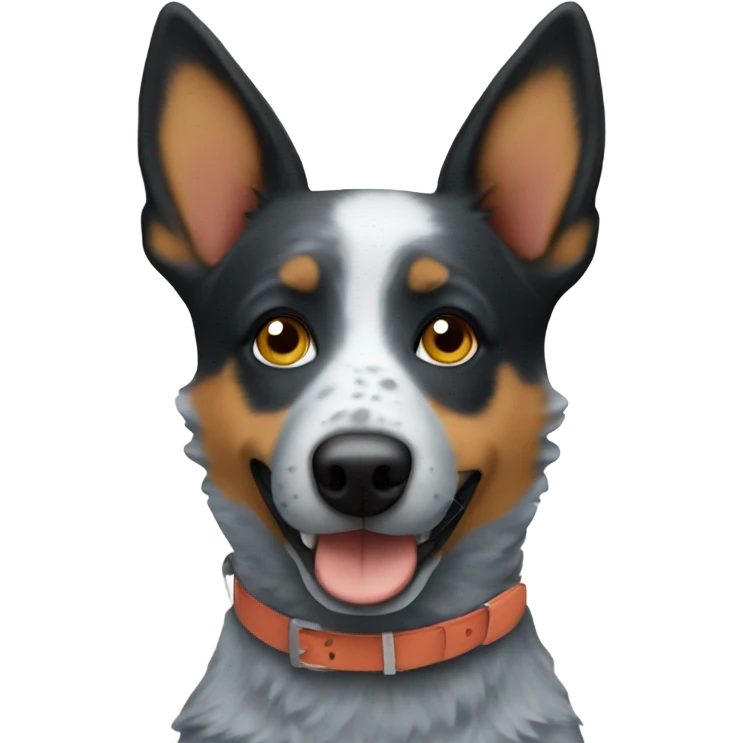 blue heeler dog emoji