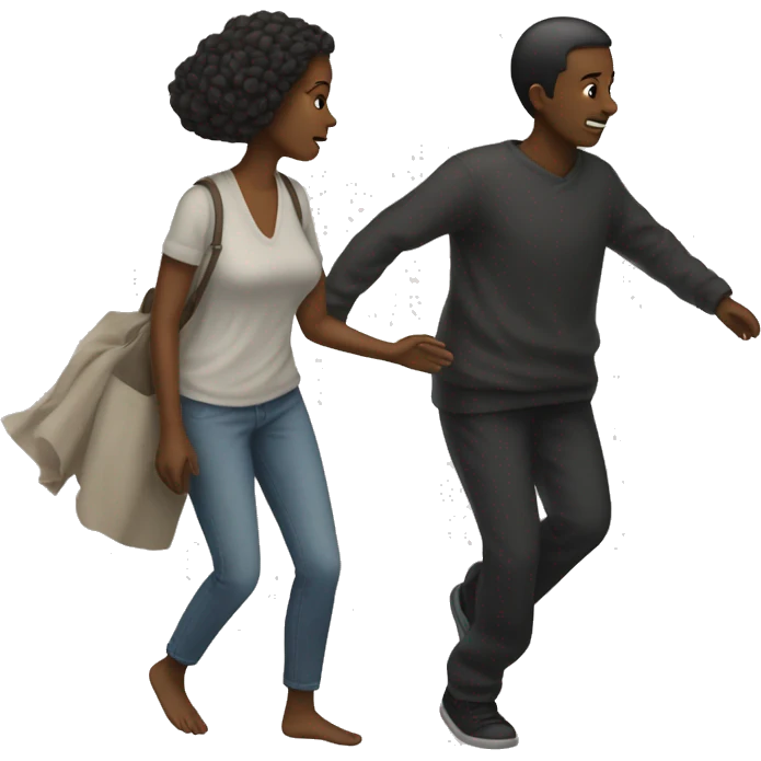 Soul leaving woman’s body emoji
