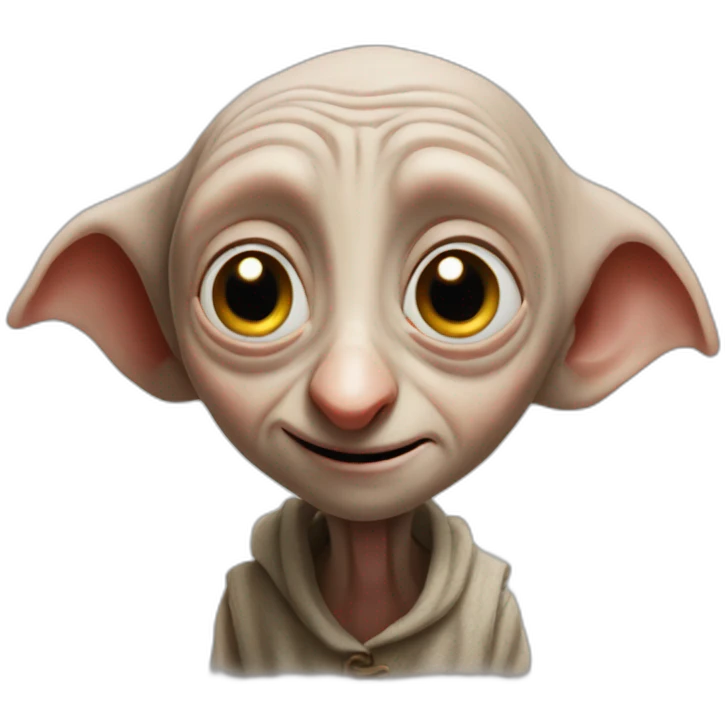 Dobby qui souflle emoji