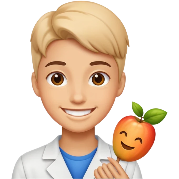 Estudante nutrição  emoji