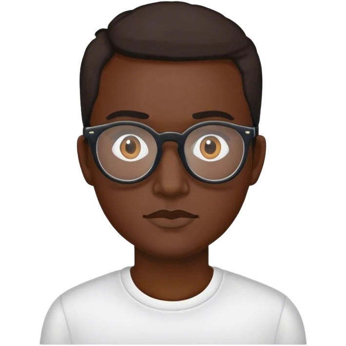 Lentes buchones emoji