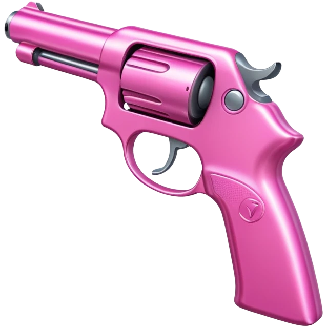 Pink gun emoji