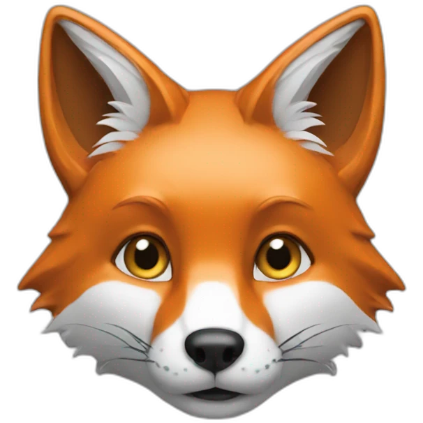 Fox white emoji
