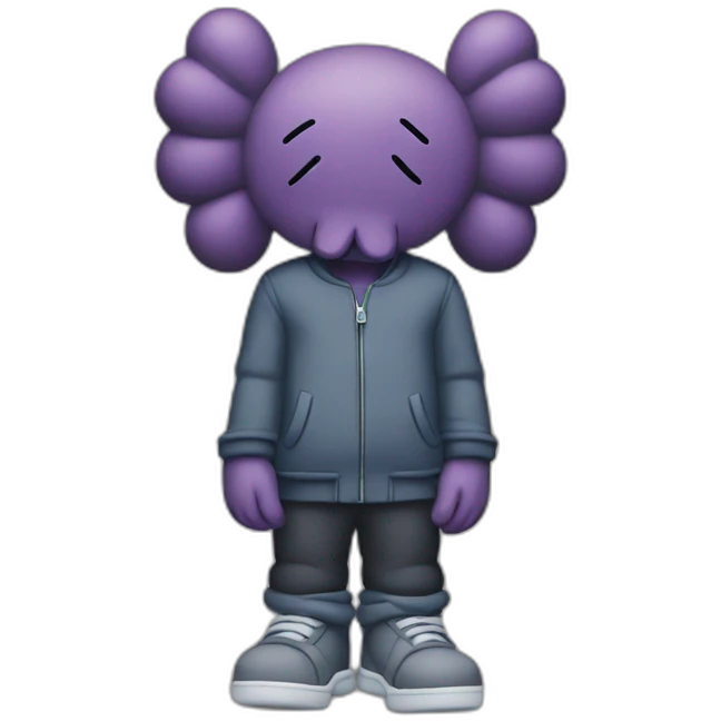 Kaws emoji