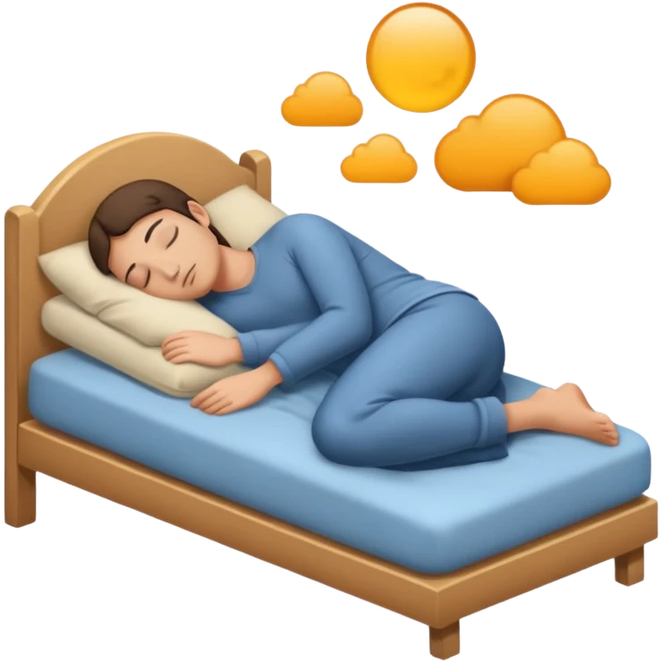 Sleeping full body emoji