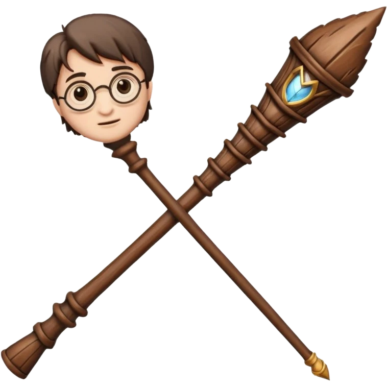 Harry Potter wand sade emoji
