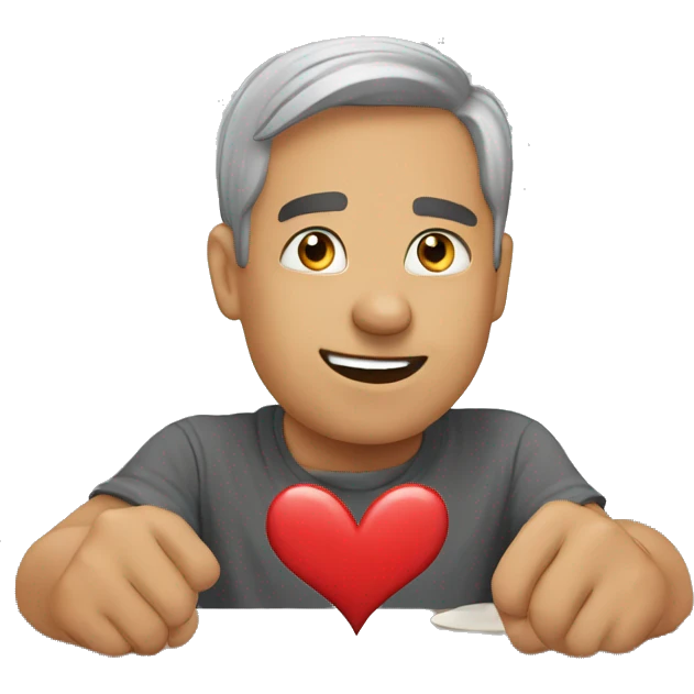 heart with name anthony  emoji