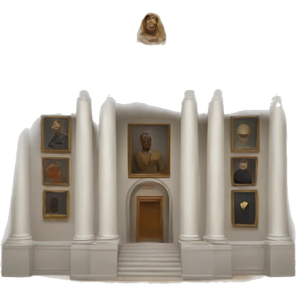 A elegant museum  emoji