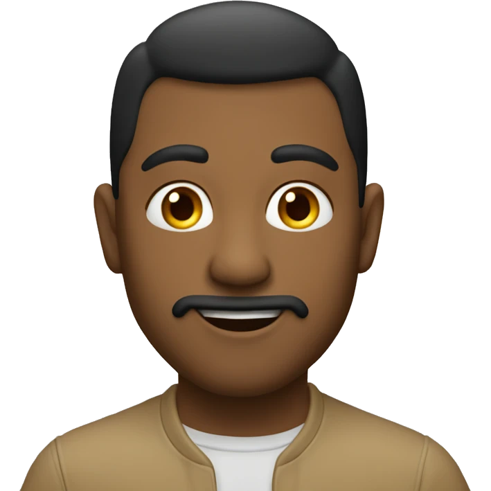 Мопс бежевый  emoji