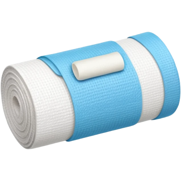 bandage roll, no blue  emoji