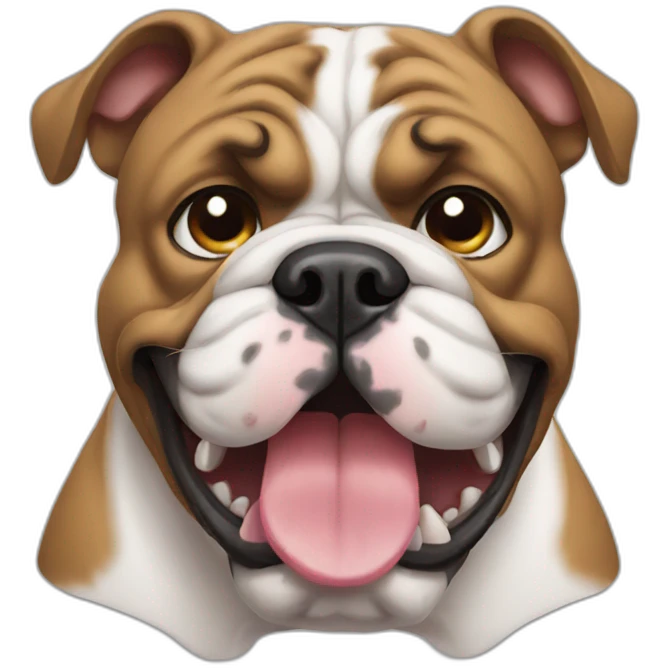 Bulldog emoji