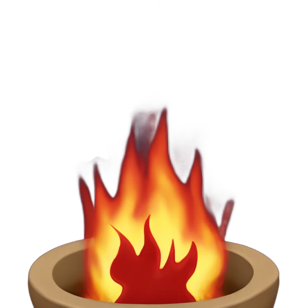 a hearth with a dark red and stars  emoji