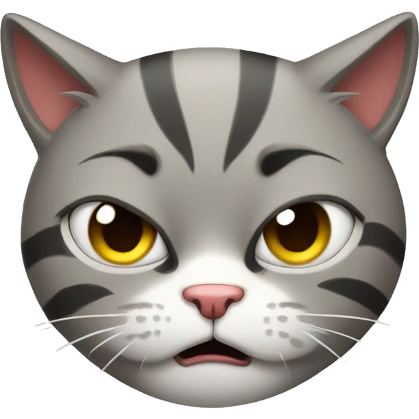 Cat angry  emoji