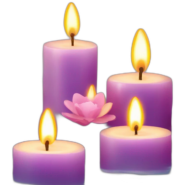 Candles spa emoji