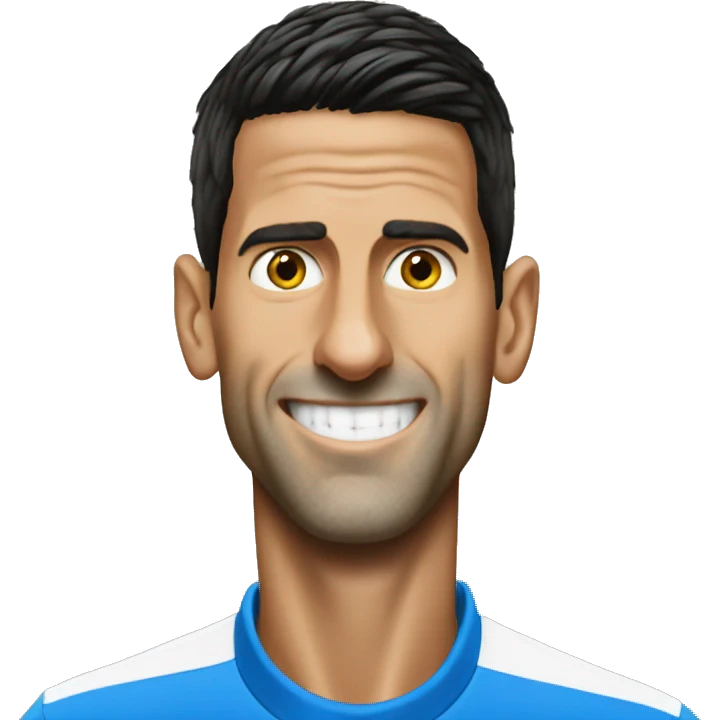 Novak Djokovic emoji