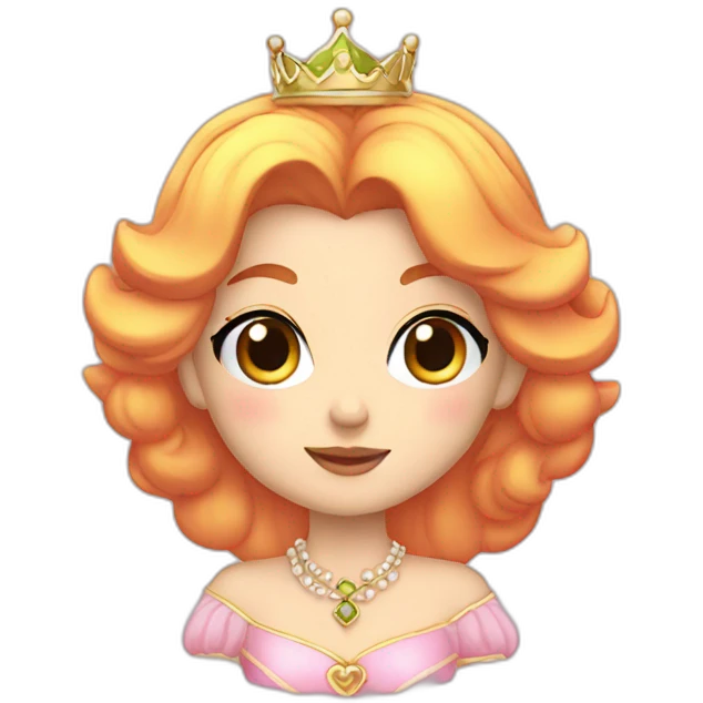 princes peach sticker emoji