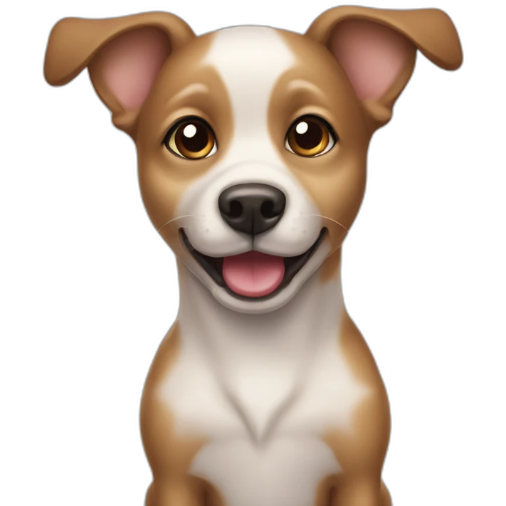 cute happy baby dog emoji