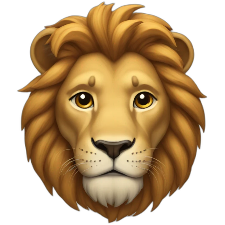 King lion emoji