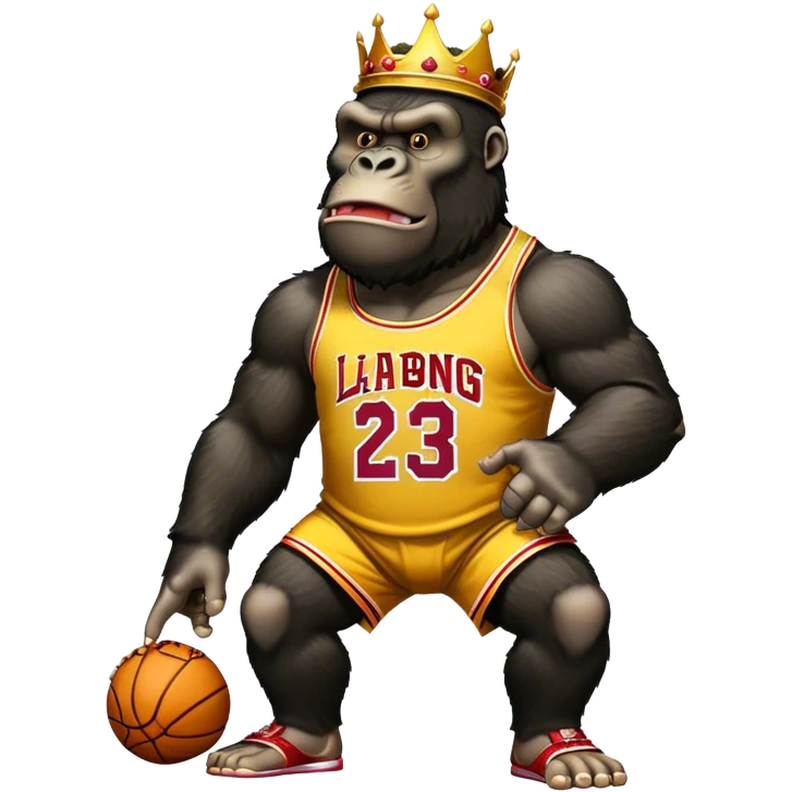 king kong lebron james emoji