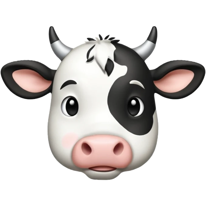 Generate an emoji of a cow emoji