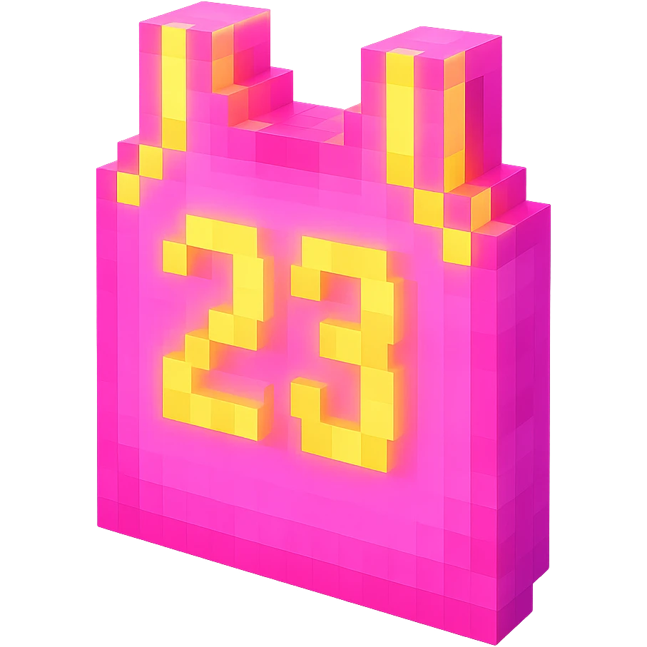 светящейся розовая баскетбольная майка с надписью "23", no background emoji