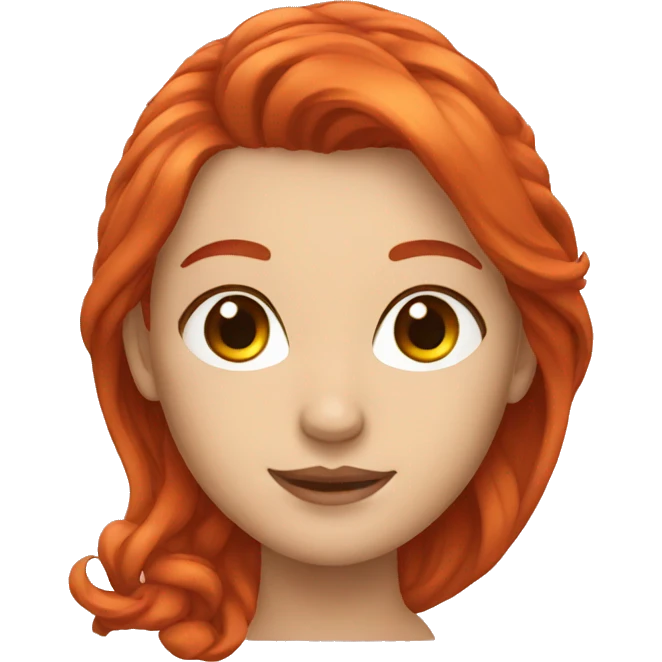 redhead  emoji