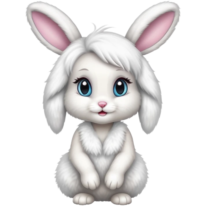 Sexy female Easter bunny emoji