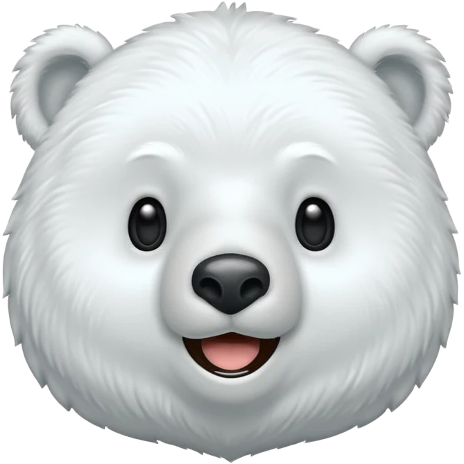 Puedes hacer un oso polar que este haciendo esto ( 😉 ) emoji