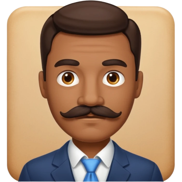 only mustache  emoji