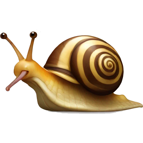 racing snail emoji