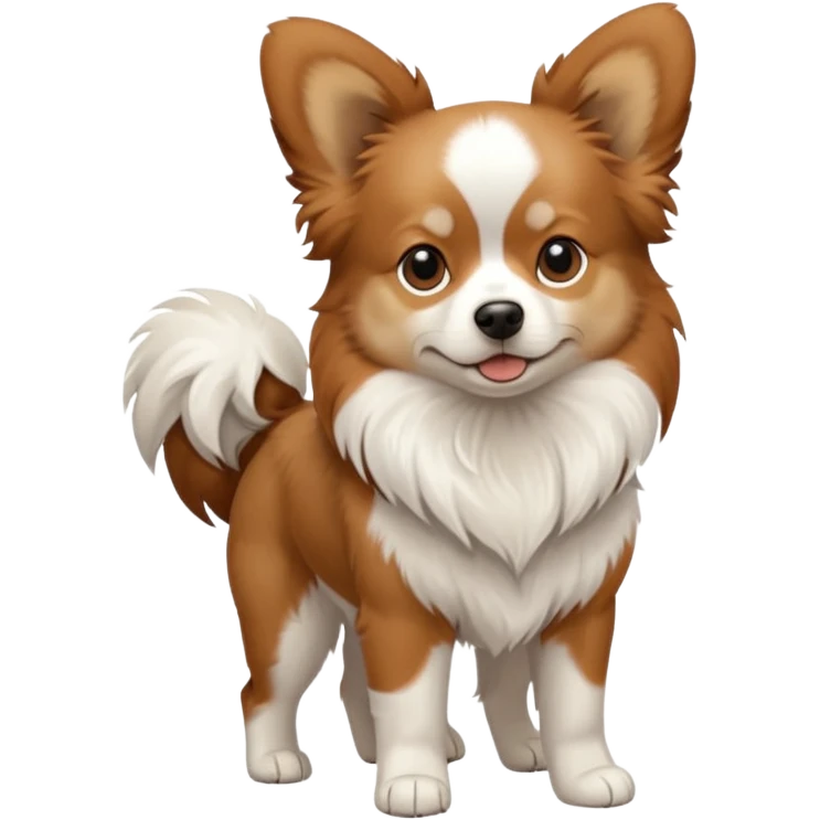 Papillion dog emoji