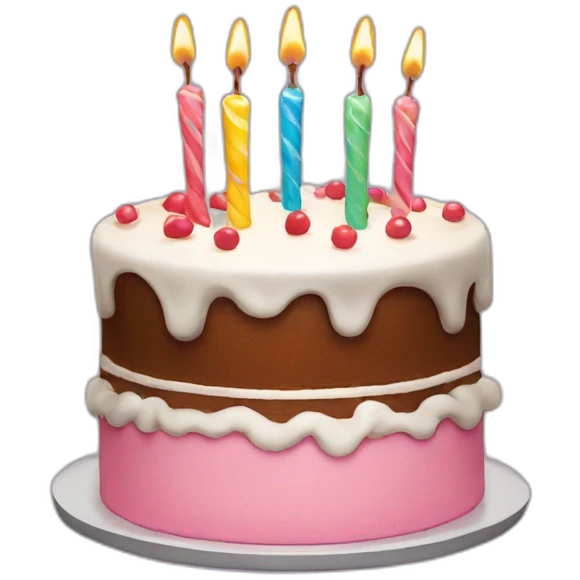 birthday cake emoji