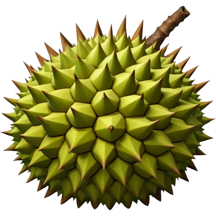 Black thorn durian emoji