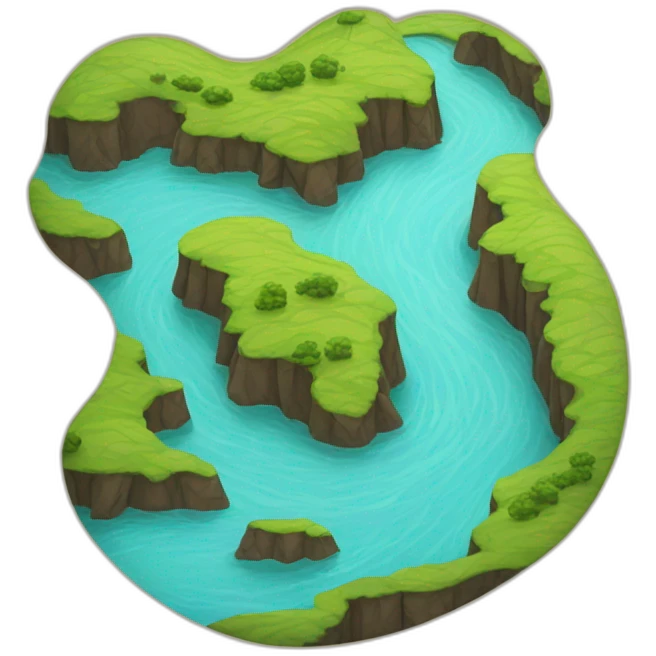 ocean and three rivers emoji