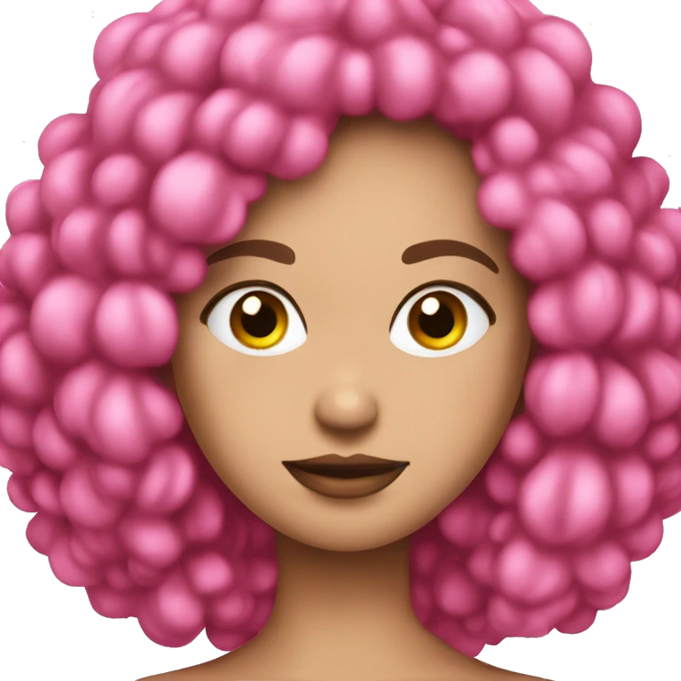 coquette pink ballrrina emoji