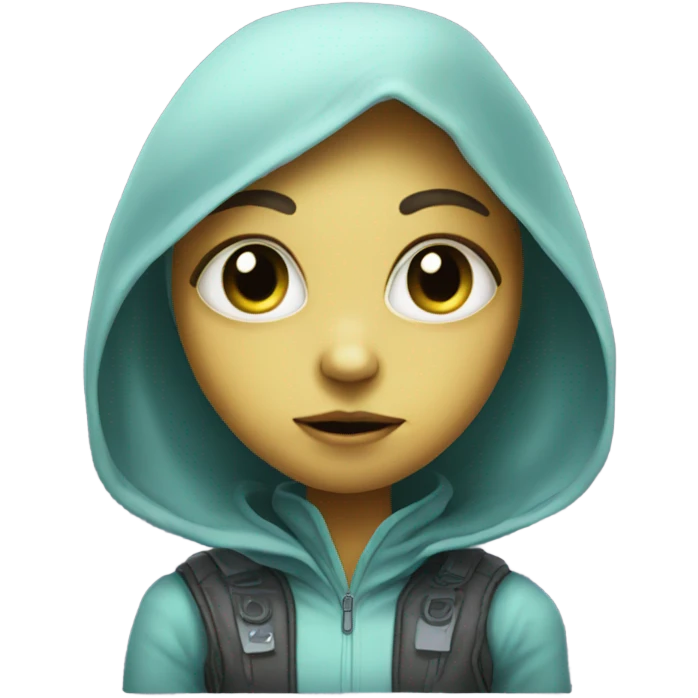 alien girl emoji