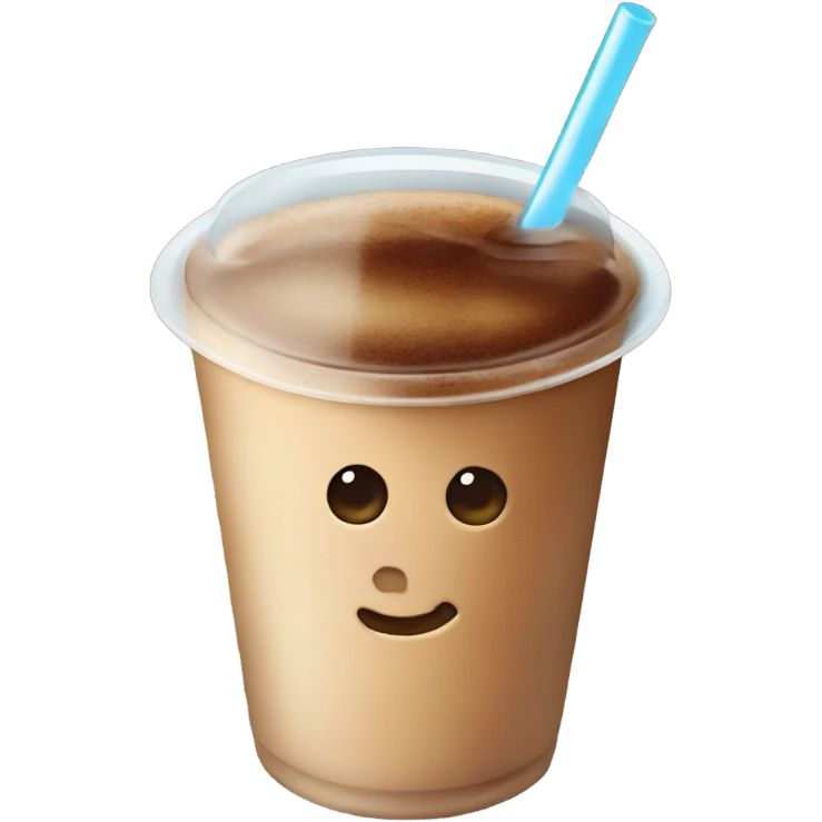 Ice coffee  emoji