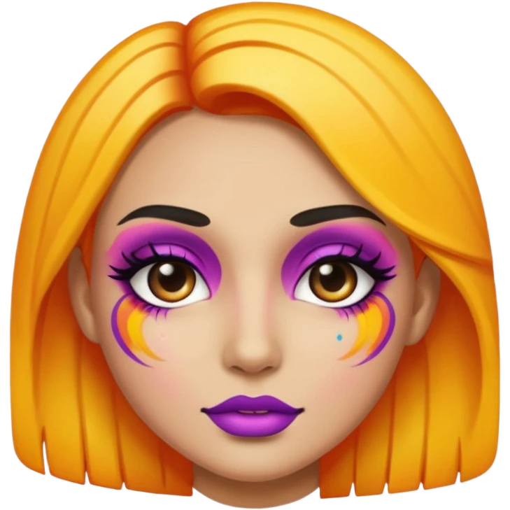 face makeup emoji