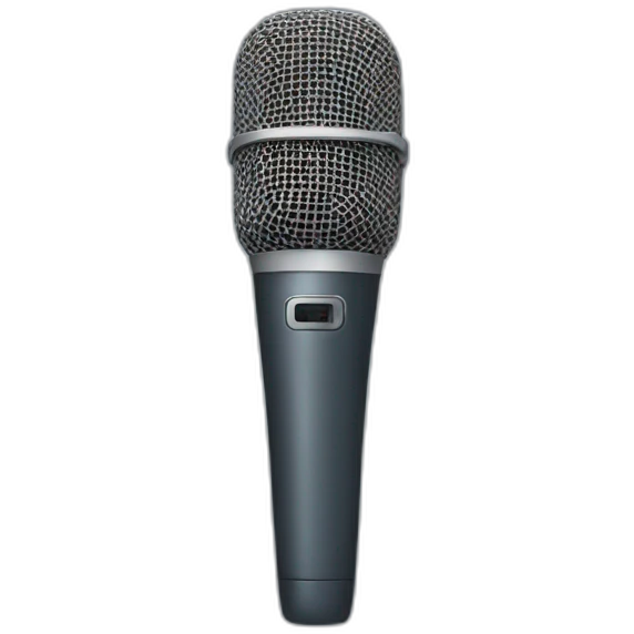 A muted microphone emoji