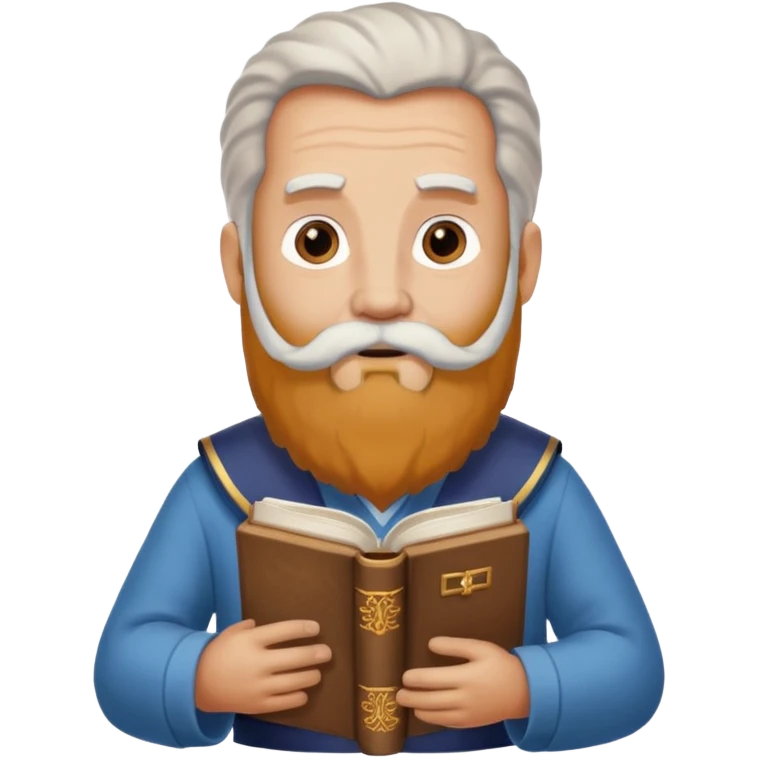 moses holding bible emoji