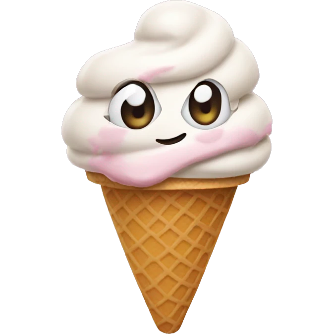 Ice cream heart  emoji