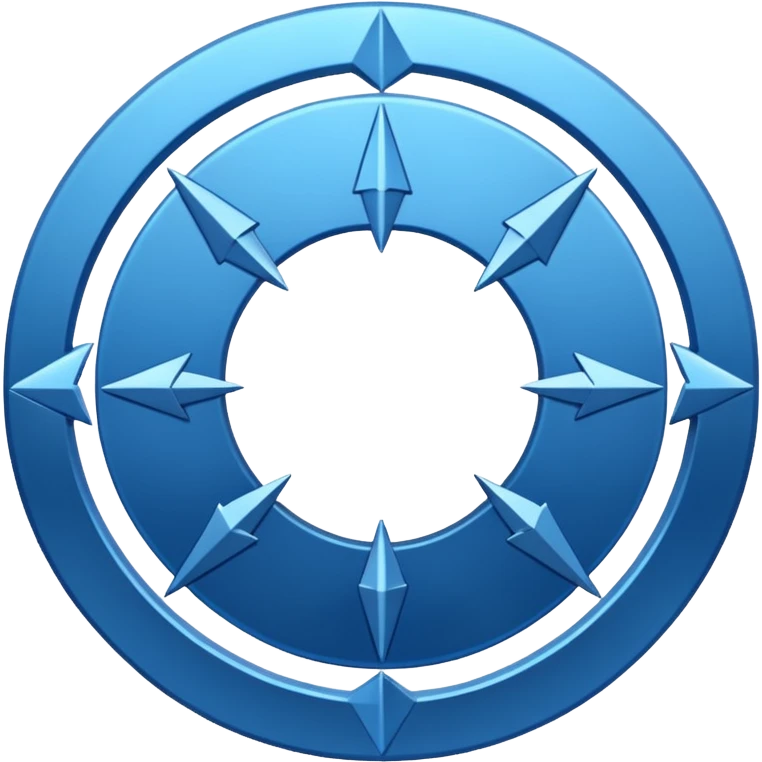 CIRCULO COM SETAS emoji